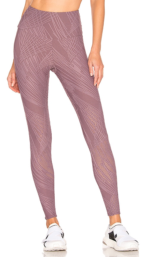 onzie Selenite Midi Legging in Purple Haze