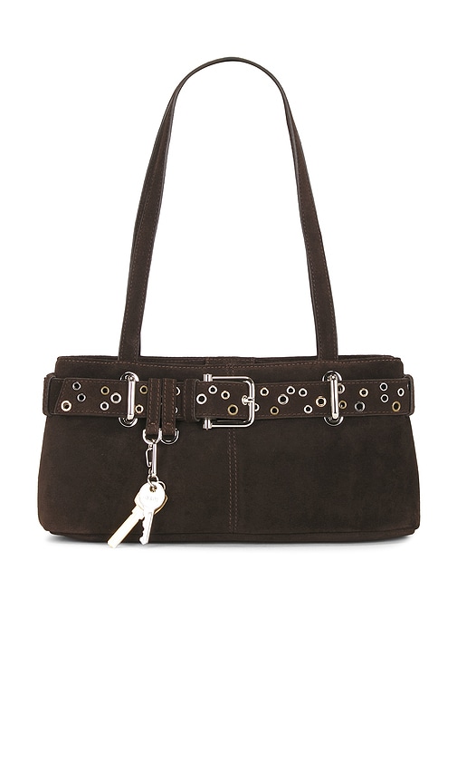 Osoi Shoulder Brocle Mini Bag In Brown
