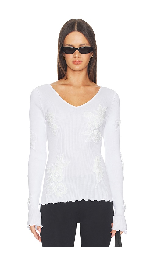 Operasport Elva Seamless Top In White