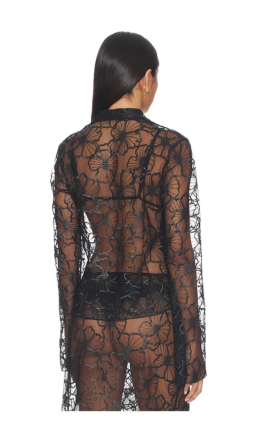  Operasport Oberteil Flora In Black. Größe Xxs. Also In Xs, S, M, L, Xxl. 
