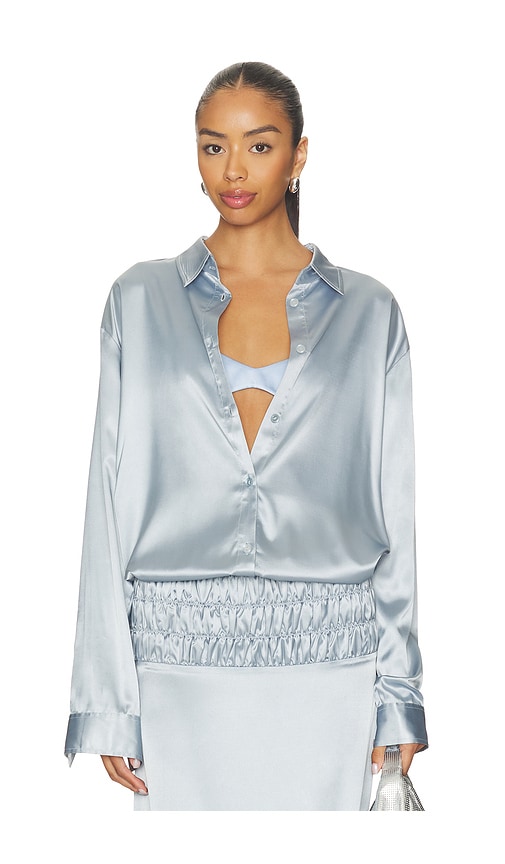  Operasport June Shirt In Baby Blue. Size S. Also In M. 
