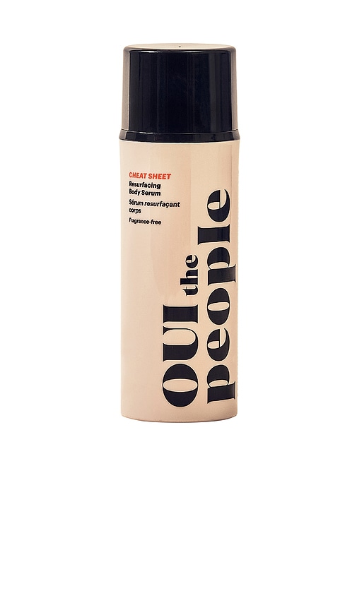 Cheat Sheet Overnight Resurfacing Body Serum in Beauty: NA.