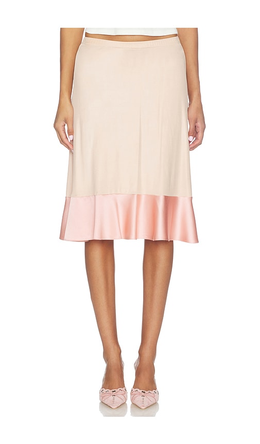 The Little Darling Flounce Skirt by Orseund Iris in Antique Mauve