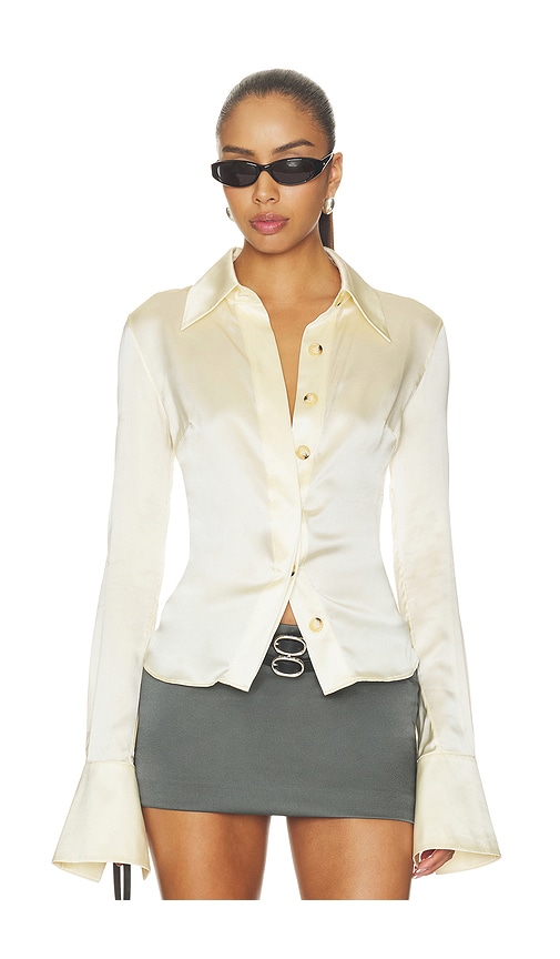 The Classic Cuff Shirt by Orseund Iris in Antique Ivory