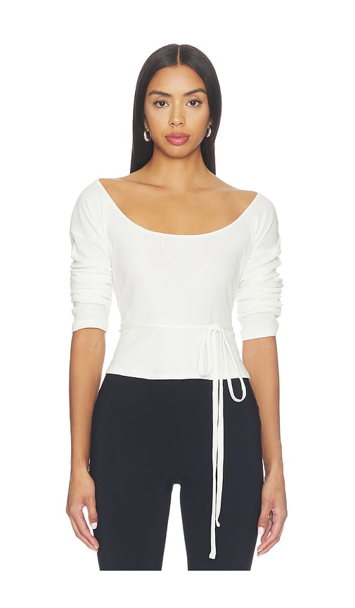 The Decolletage Tee by Orseund Iris in White