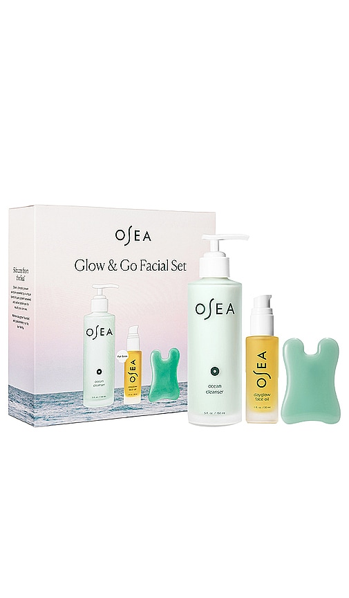 Shop Osea Glow & Go Facial Set In Beauty: Na