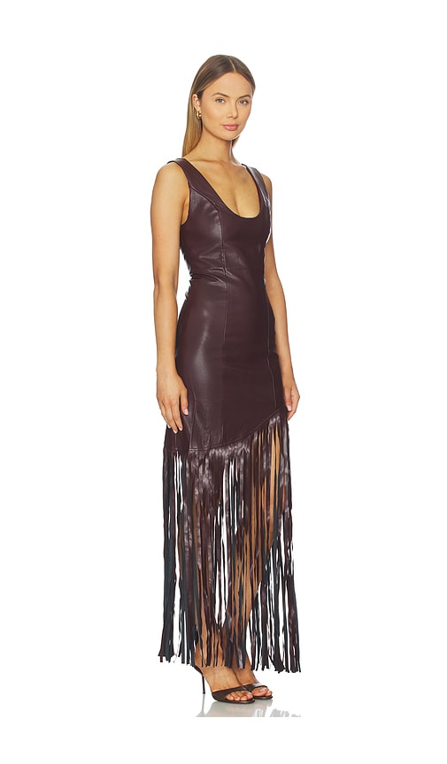 Osis Studio Adria Dress In Burgundy