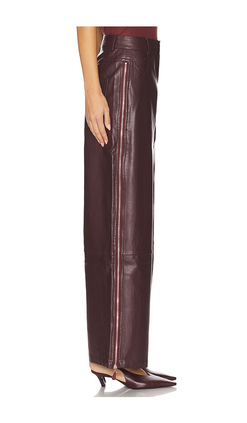  Osis Studio Norma Pant In Burgundy. Size Xs. Also In S, L. 
