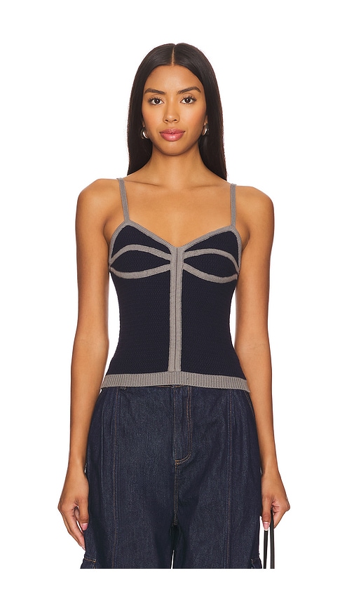 OSIS STUDIO Romi Top in Navy