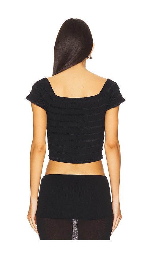  Osis Studio Clementine Top In Black. Size S. Also In M, L. 