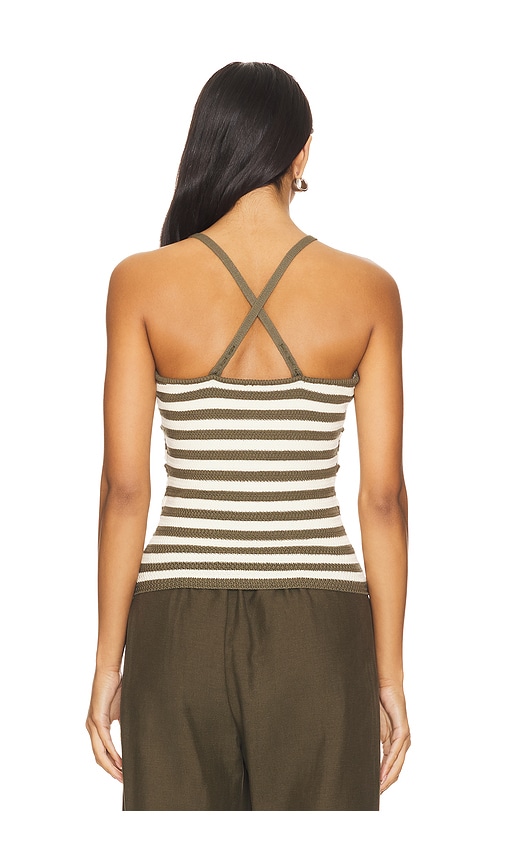  Osis Studio Nina Top In Ivory, Olive. Size Xl. Also In L. 