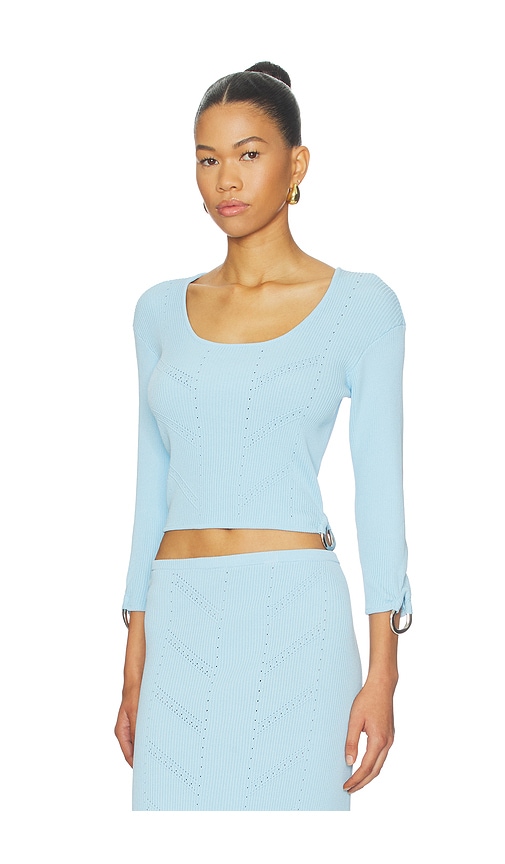Osis Studio Blake Top In Blue