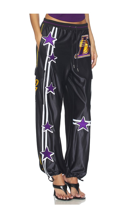  Off Season Pantalon De Survêtement En Nylon Los Angeles Lakers En Black. Taille L. Also En M, S, Xs, Xxs. 