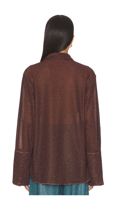  Oseree Hemd Lumire In Brown. Größe S-m. Also In M-l. 