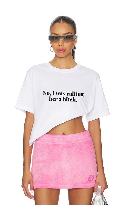 Other Her Cardi B White Tee In White