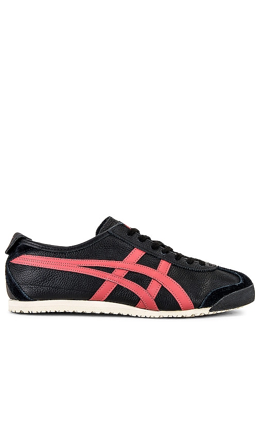 Onitsuka Tiger Mexico 66 in Black Red REVOLVE