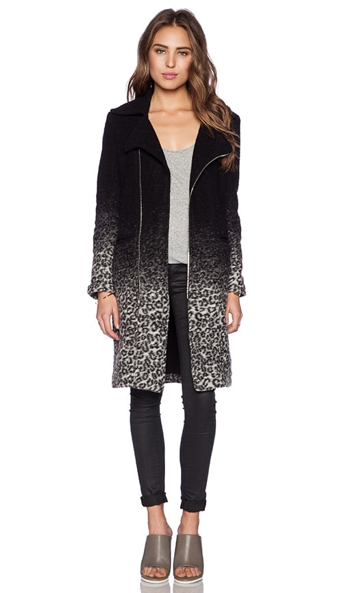 Otis & Maclain Midi Brooklyn Jacket in Leopard