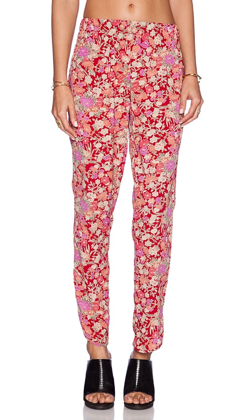 Otis & Maclain PANTALONES en Red Floral | REVOLVE