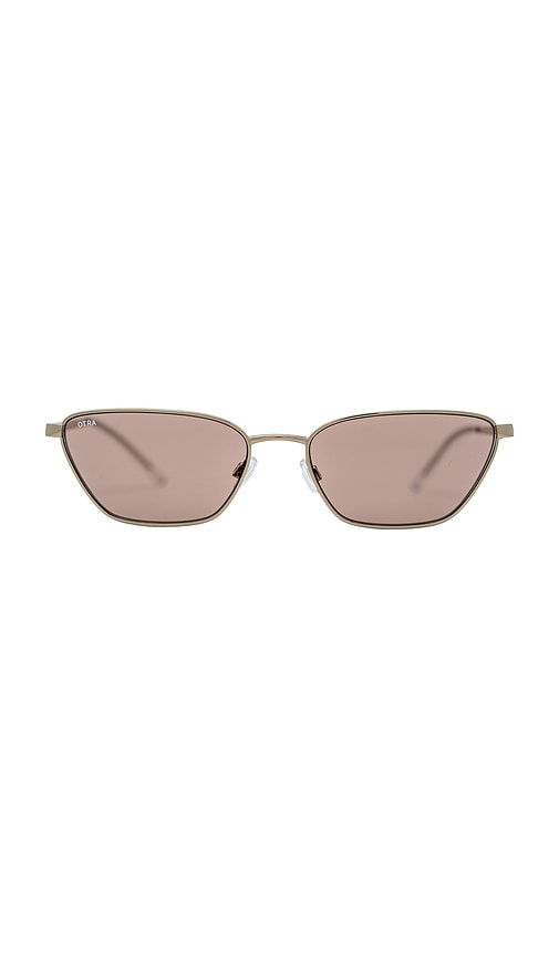Dahlia Sunglasses in Metallic Silver.