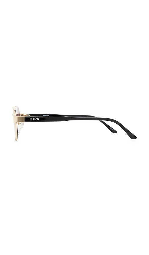  Otra Sonnenbrille Hannah In Metallic Gold. 