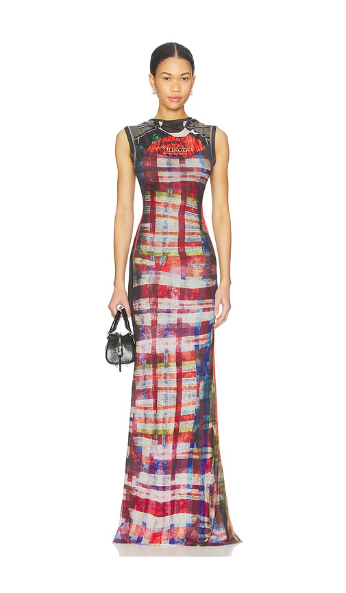 Ottolinger Mesh Maxi Gown