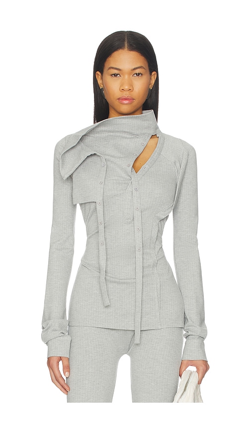 Ottolinger Ada Blouse In Gray