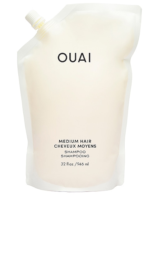 Shop Ouai Medium Shampoo Refill Pouch In N,a