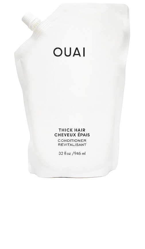 OUAI Thick Conditioner Refill Pouch in Beauty: NA.
