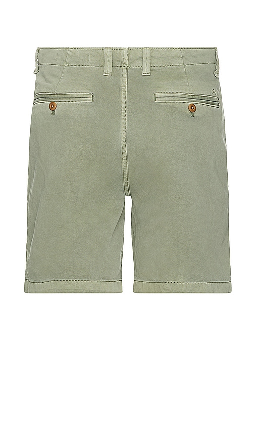 Shop Outerknown Nomad Chino Short In Faded Olive