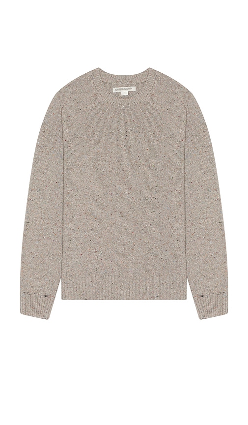 Shop Outerknown Tomales Donegal Sweater In Grey