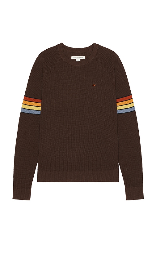 Shop Outerknown Nostalgic Sweater In Brown