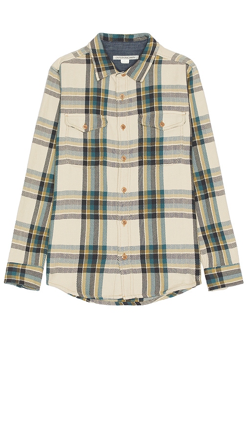 OUTERKNOWN Blanket Shirt in Sandrift Nolan