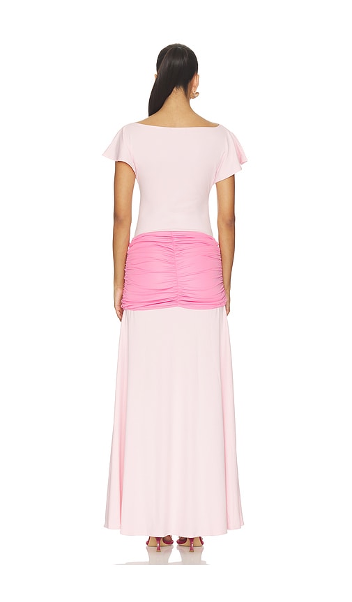  Ow Collection Kleid Gaia Maxi In Pink. Größe Xs. Also In S, M, L, Xl. 