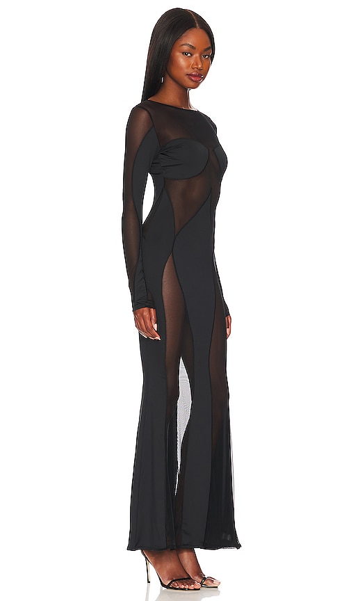 Shop Ow Collection Sierra Maxi Dress In Black