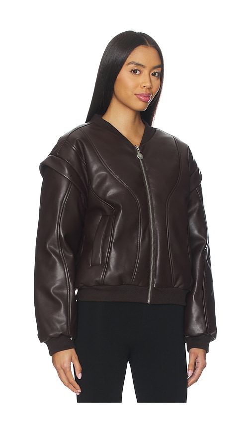  Ow Collection Valentina Jacket In Brown. Size S. Also In Xs, M. 