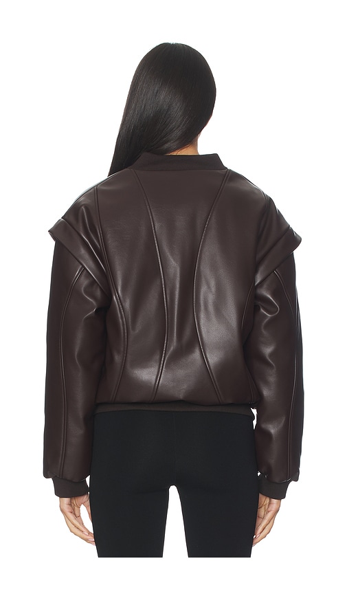  Ow Collection Lederjacke Valentina In Brown. Größe S. Also In Xs, M. 