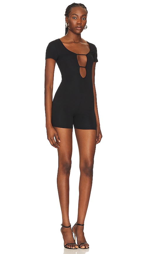 Shop Ow Collection Val Romper In Black
