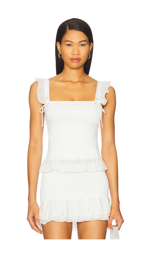 x REVOLVE Elena Top in White. - size S (also in L, M, XS)