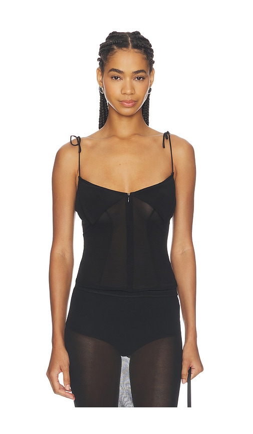 OW Collection Astra Top in Black. - size XS (also in S, M, L)