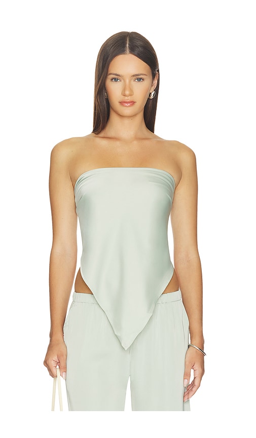 OW Collection x REVOLVE Lea Bandana Top in Sage. - size XS (also in S, M, L)