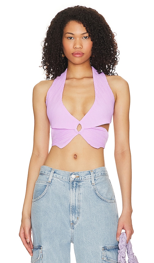 OW Collection Feya Top in Lavender