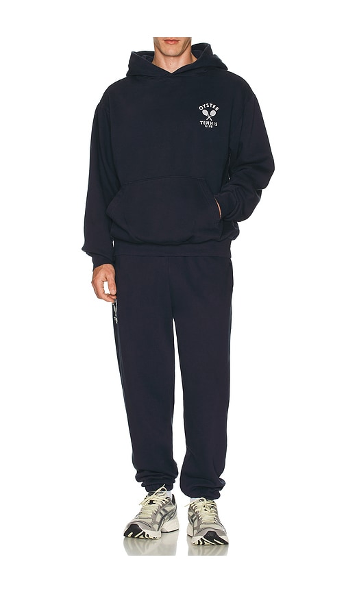 Oyster Otc Pullover Hoodie In Blue