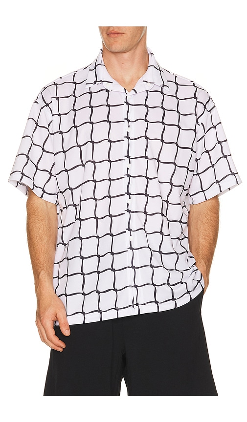 Oyster Net Button Up