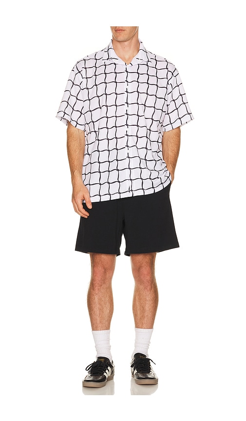  Oyster Net Button Up In White. Size S. Also In M, L, Xl/1x, Xxl/2x. 