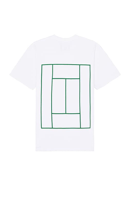 Shop Oyster Tennis Club Members T-shirt In 白色