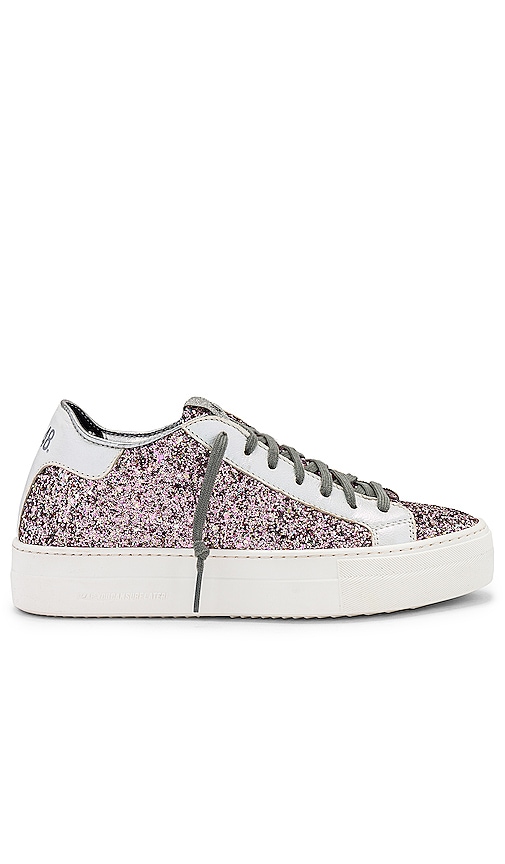 P448 Thea Sneaker in Pink Glitter | REVOLVE