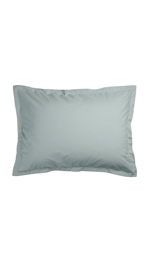 Parachute Percale Sham Set In Blue