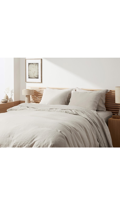  Parachute Linen Pillowcase Set In Beige. Size Standard. Also In . 