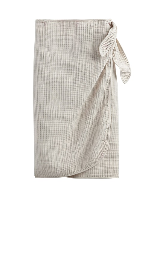 Parachute Cloud Cotton Bath Wrap in Bone