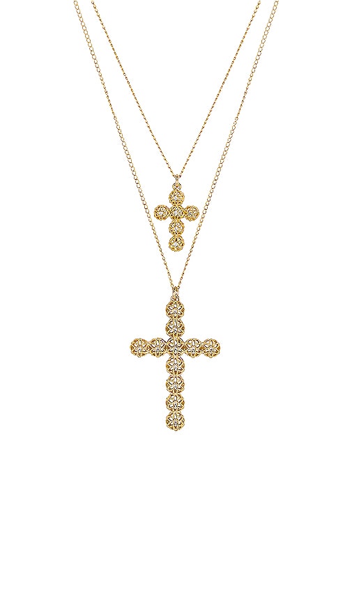 COLLAR DOUBLE CROSS